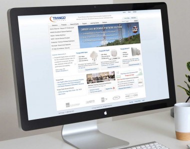 Website design and development for Trango Systems