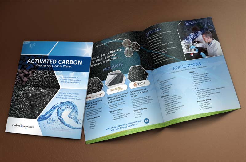 Corporate Brochure Design for Carbon Resources