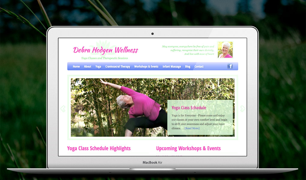 Debra Hodgen Website Design