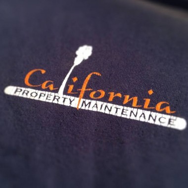 Logo Design for Calfornia Property Maintenance (Shirt Front)
